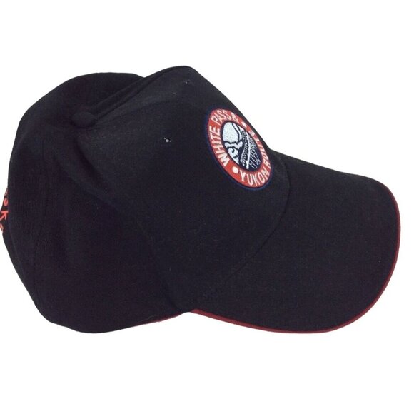 White Pass & Yukon Route Embroidered Black Hat Cap 2013 Cotton Adjustable - Picture 5 of 5